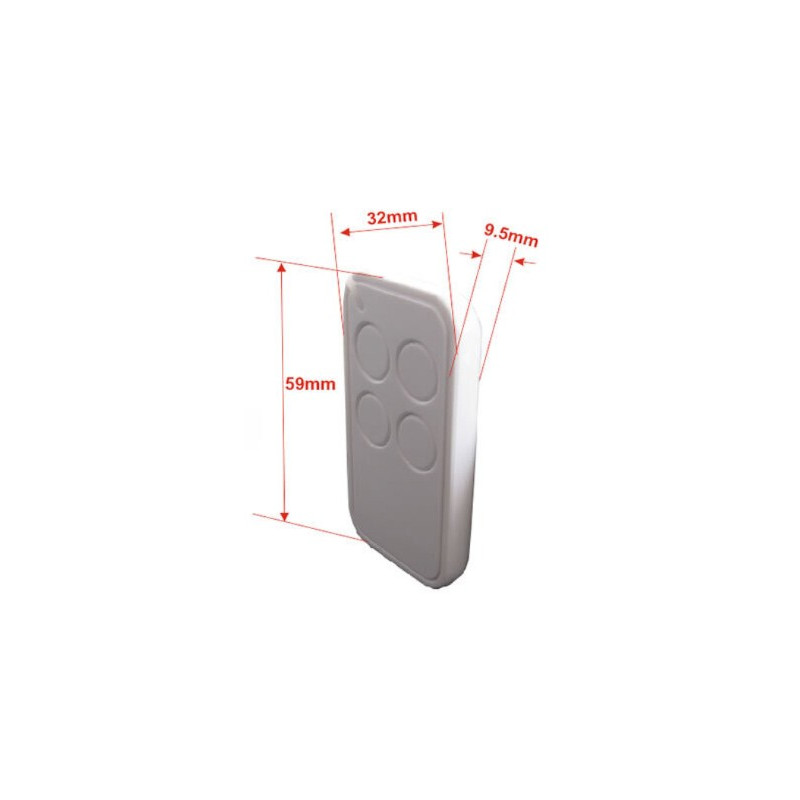 433.92MHz Remote Control 4ch (RCTV-04)