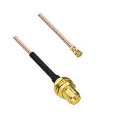 SMA series cable to U.FL Coax Cable REVERSE POLARITY